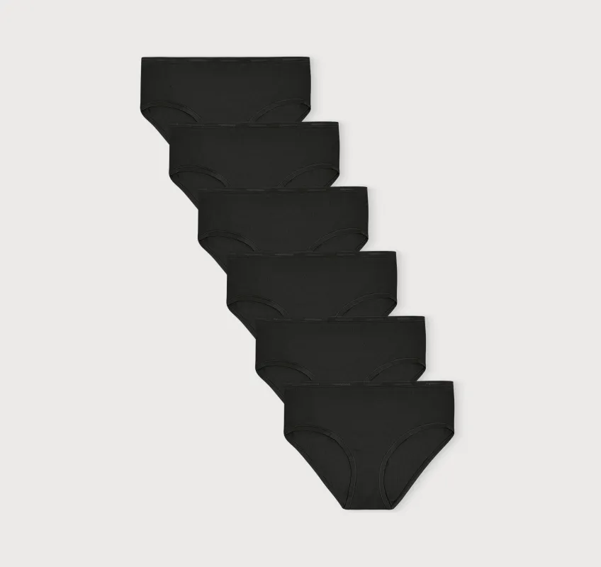 Core Rib Briefs 6-Pack sold by Organic Basics