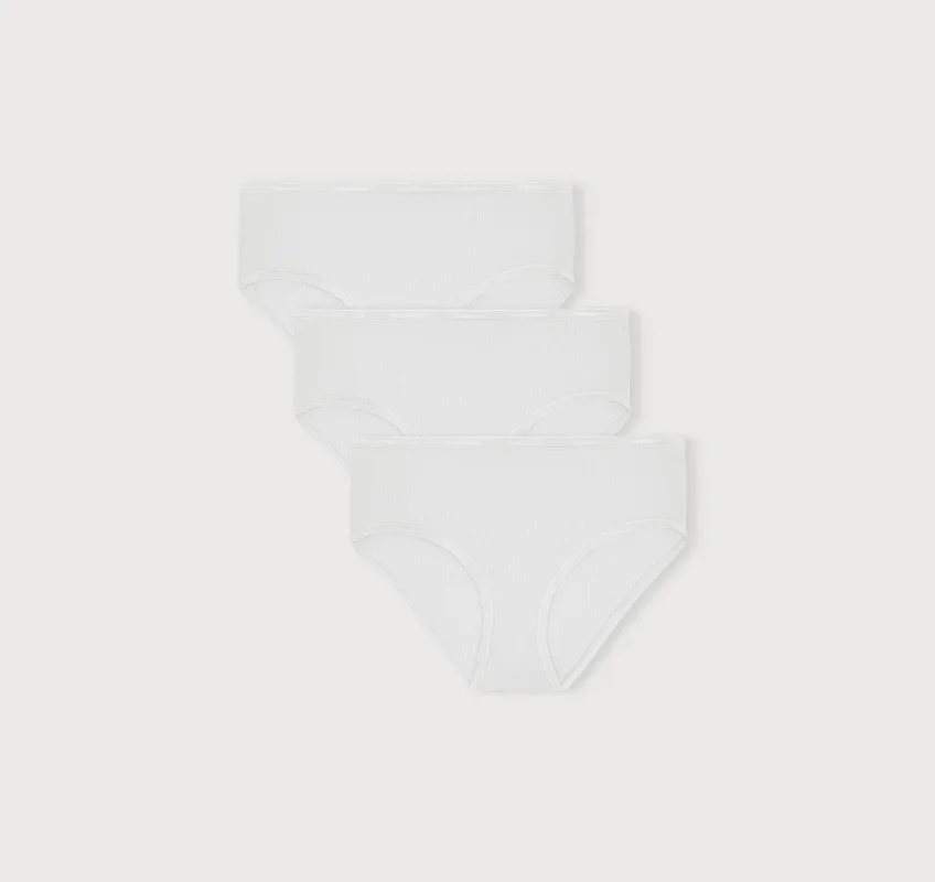 Core Rib Briefs 3-Pack sold by Organic Basics