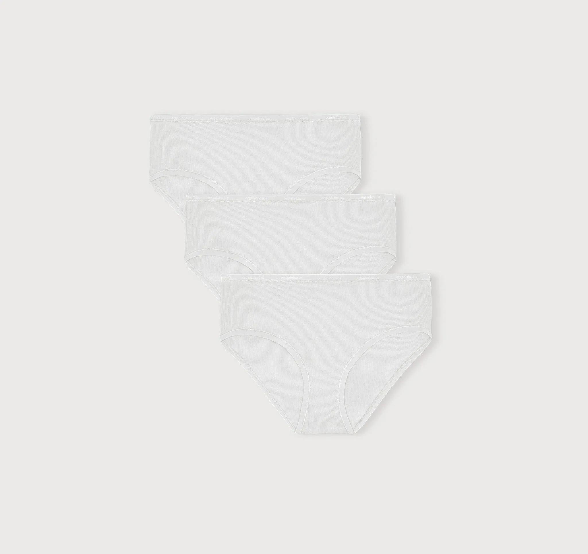 Core Rib Briefs 3-Pack sold by Organic Basics