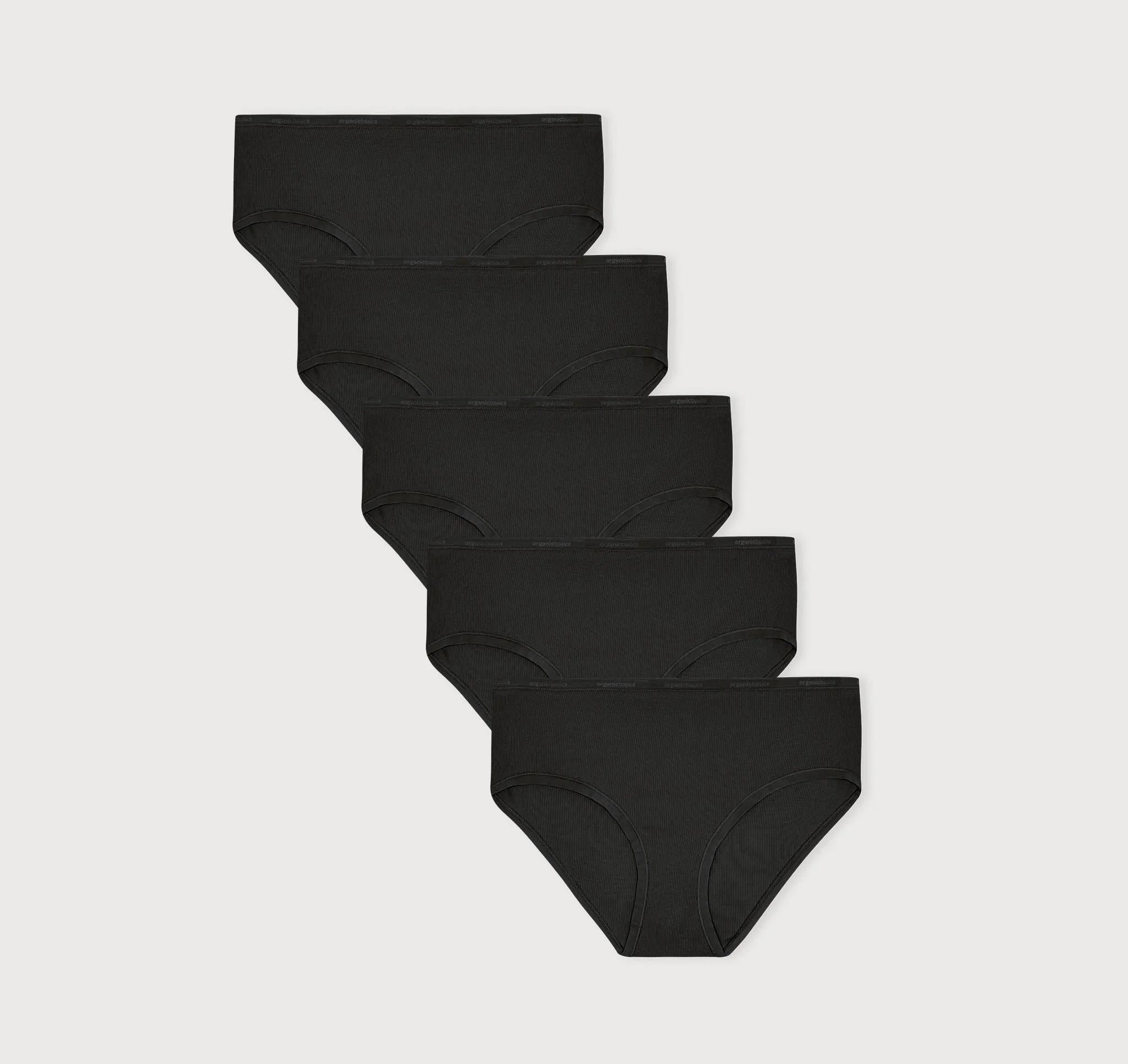 Core Rib Briefs 5-pack sold by Organic Basics