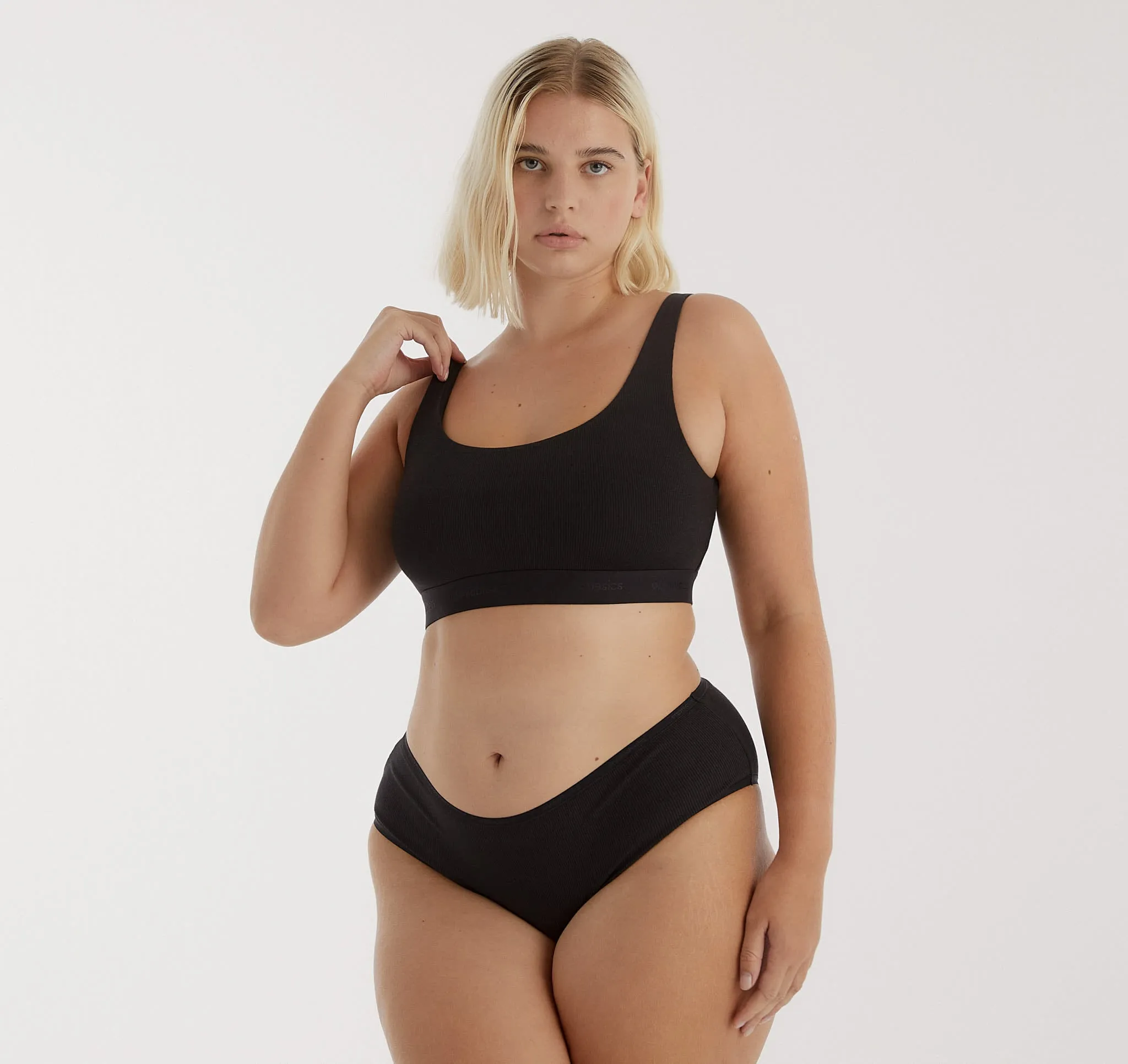 Core Rib High-Leg Briefs 5-Pack sold by Organic Basics product image thumbnail 5