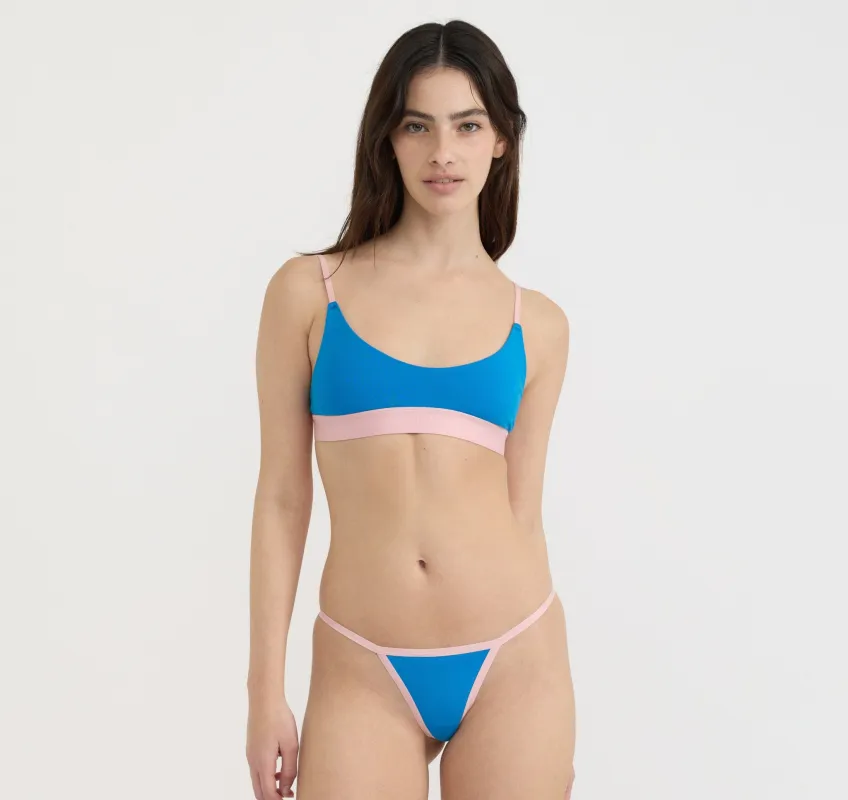 Core Play Open Back Scoop Bralette sold by Organic Basics