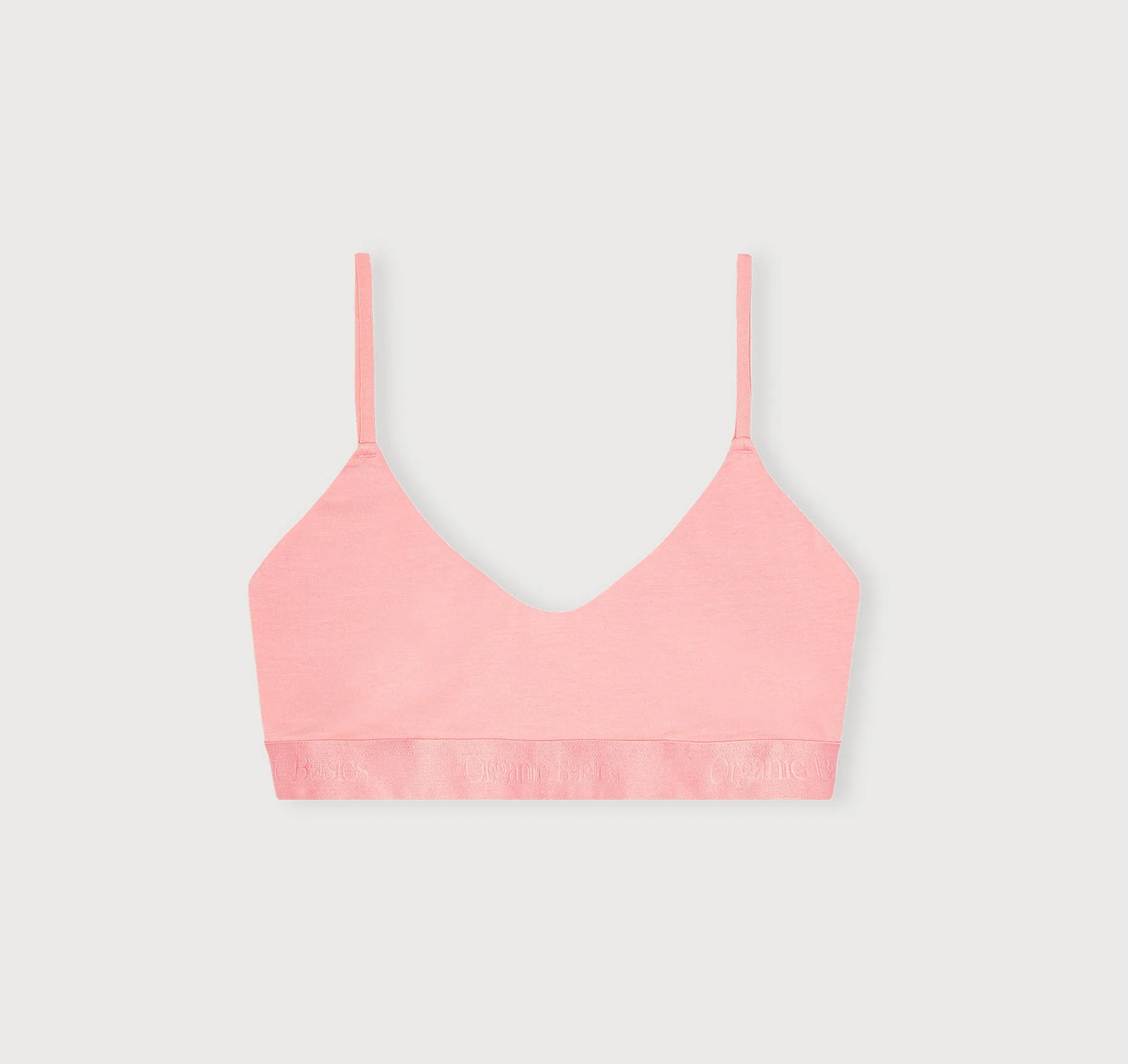Core Open Back Scoop Bralette sold by Organic Basics