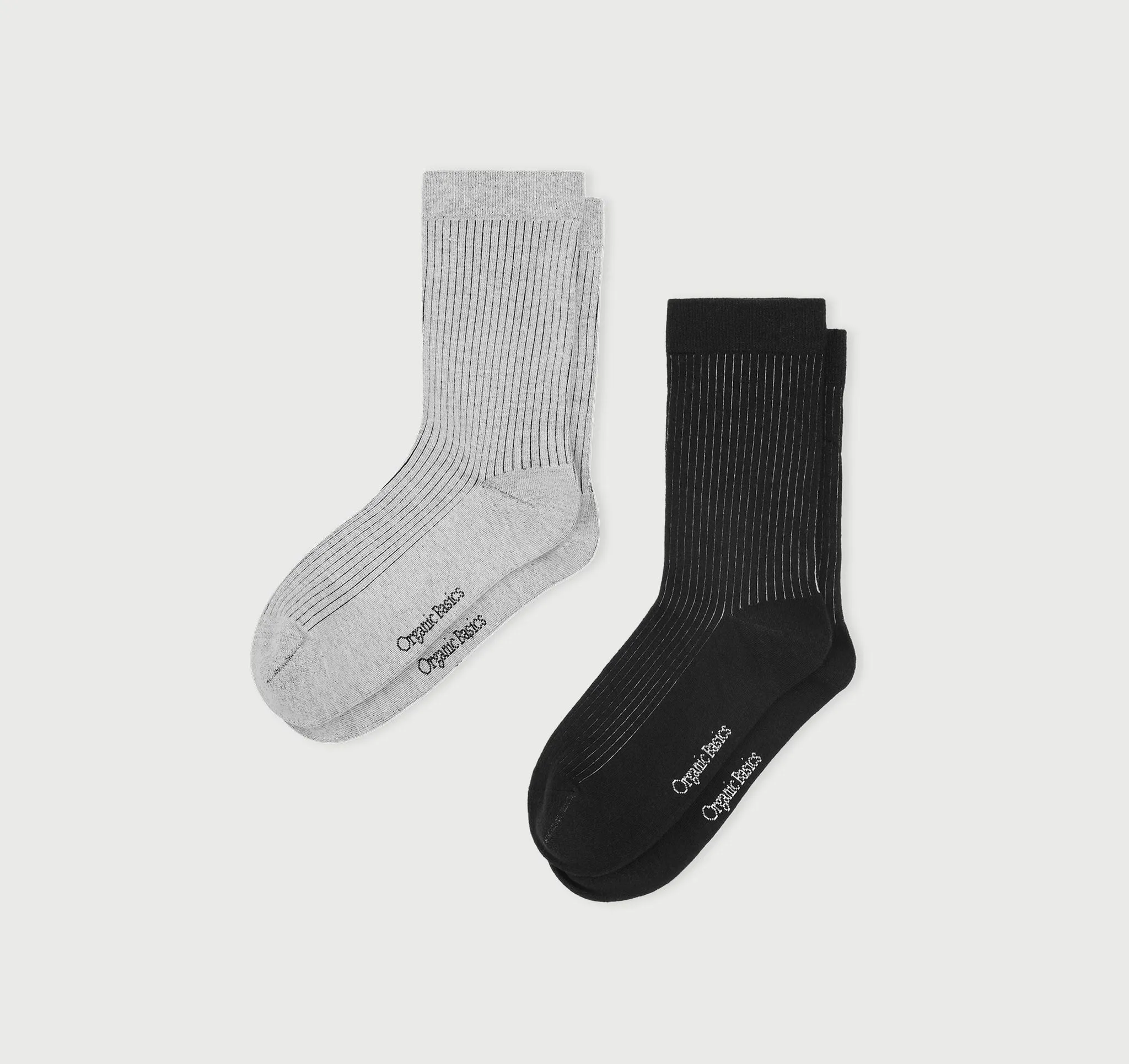 Core Rib Contrast Socks 2-Pack sold by Organic Basics product image thumbnail 2