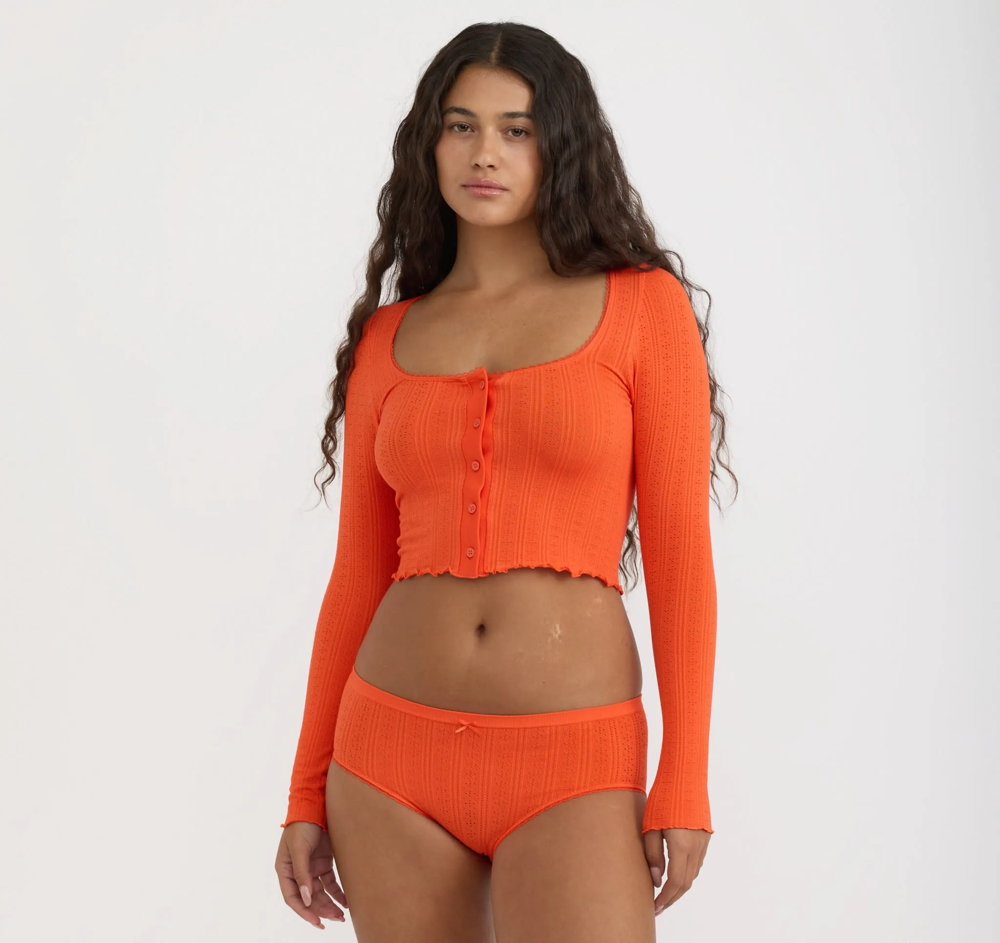 Pointelle Hipster sold by Organic Basics product image thumbnail 3