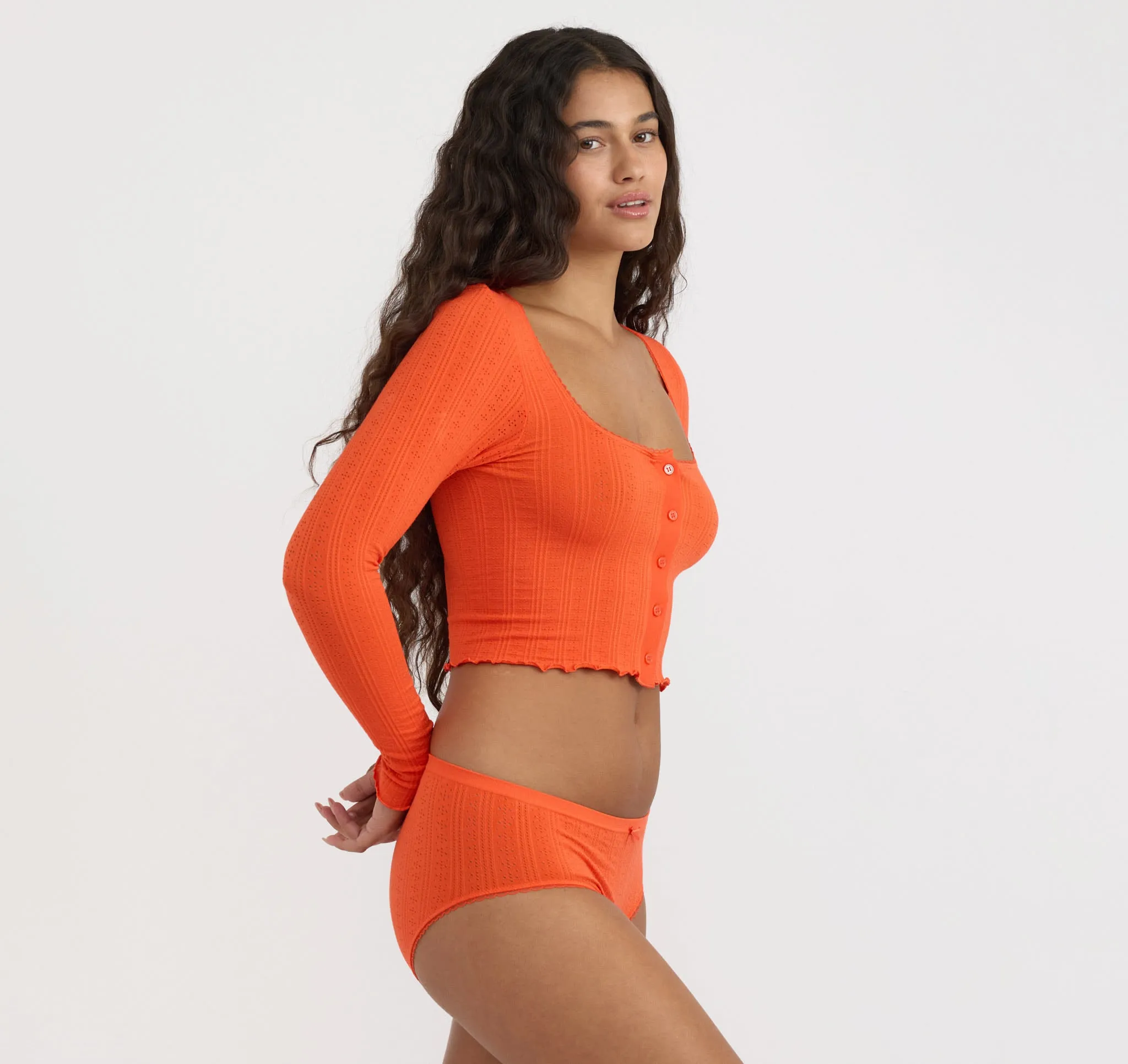 Pointelle Hipster sold by Organic Basics