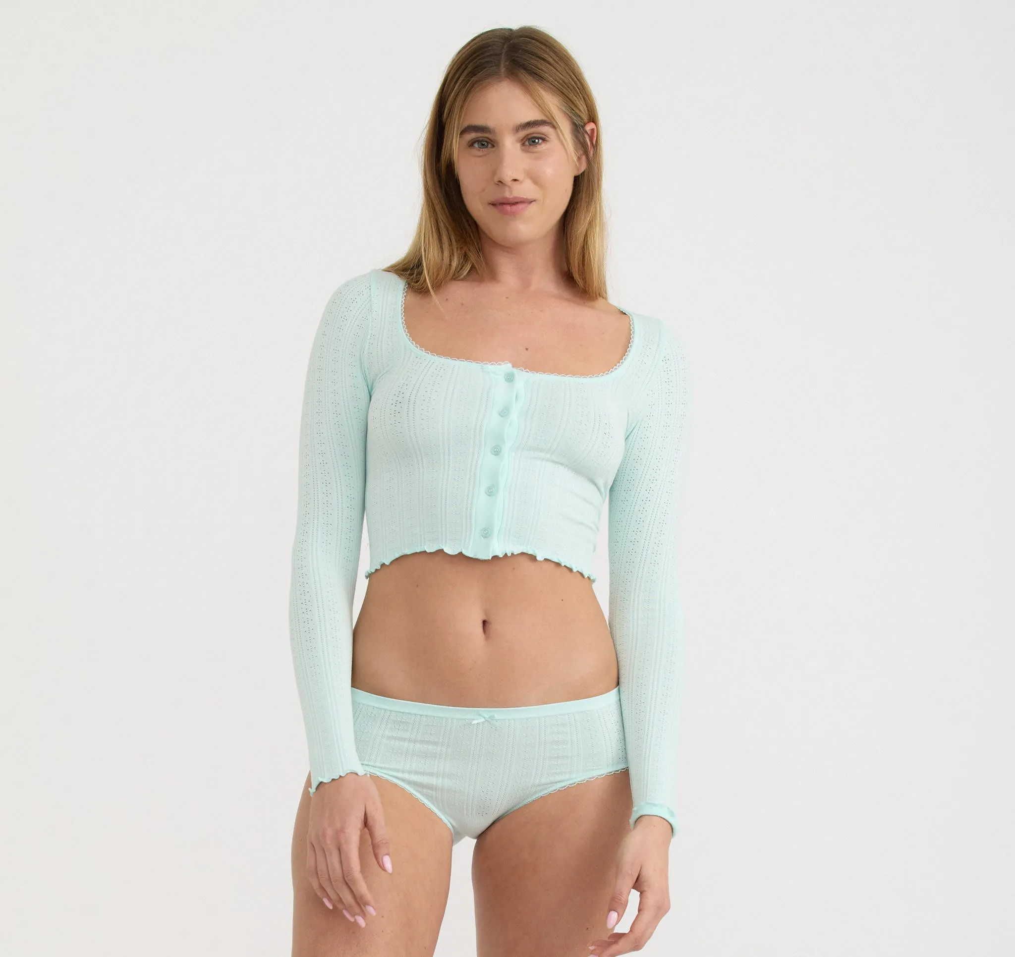 Pointelle Hipster sold by Organic Basics product image thumbnail 2