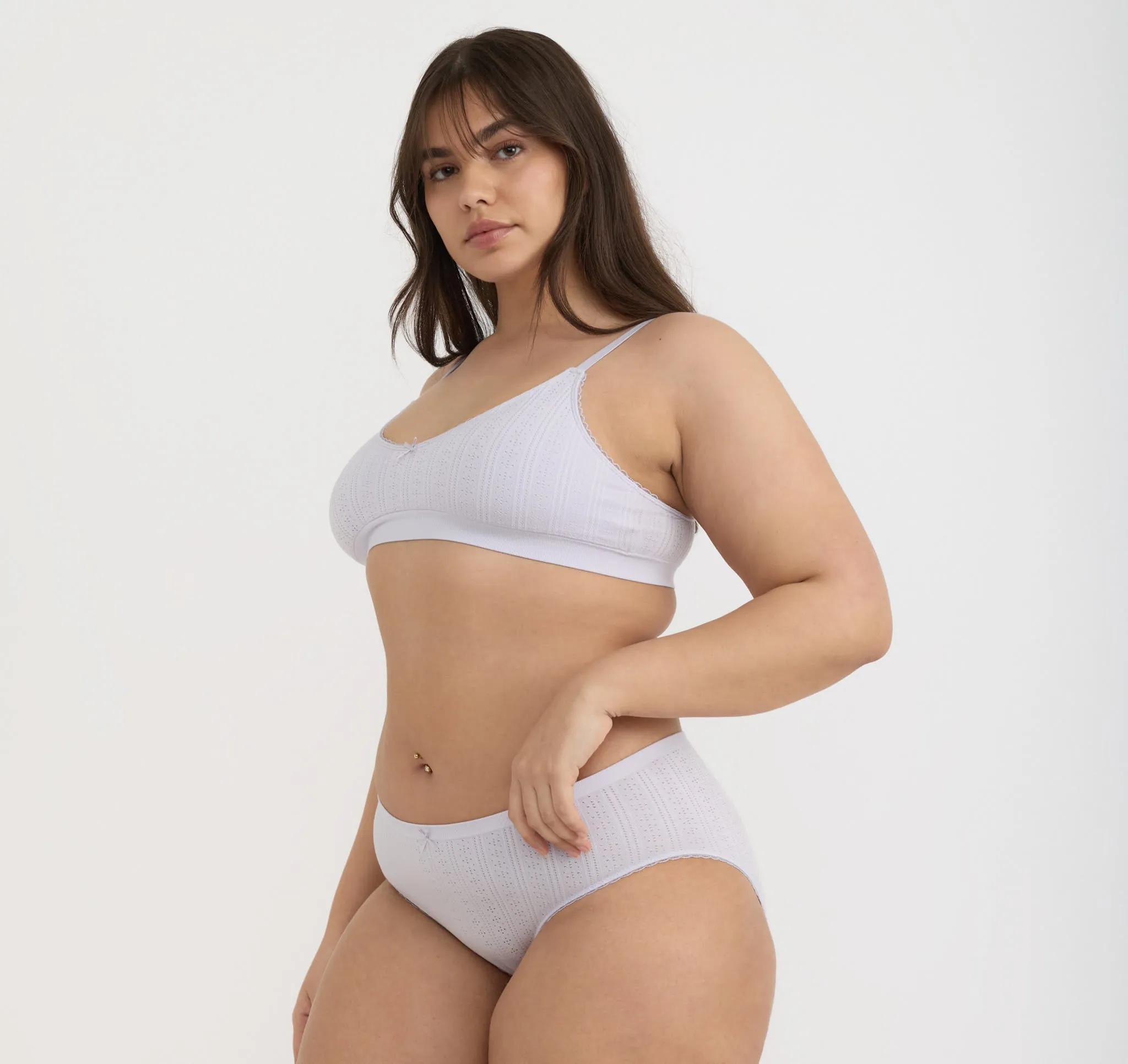 Pointelle Hipster sold by Organic Basics