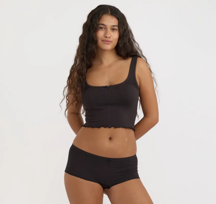 Pointelle Cami sold by Organic Basics
