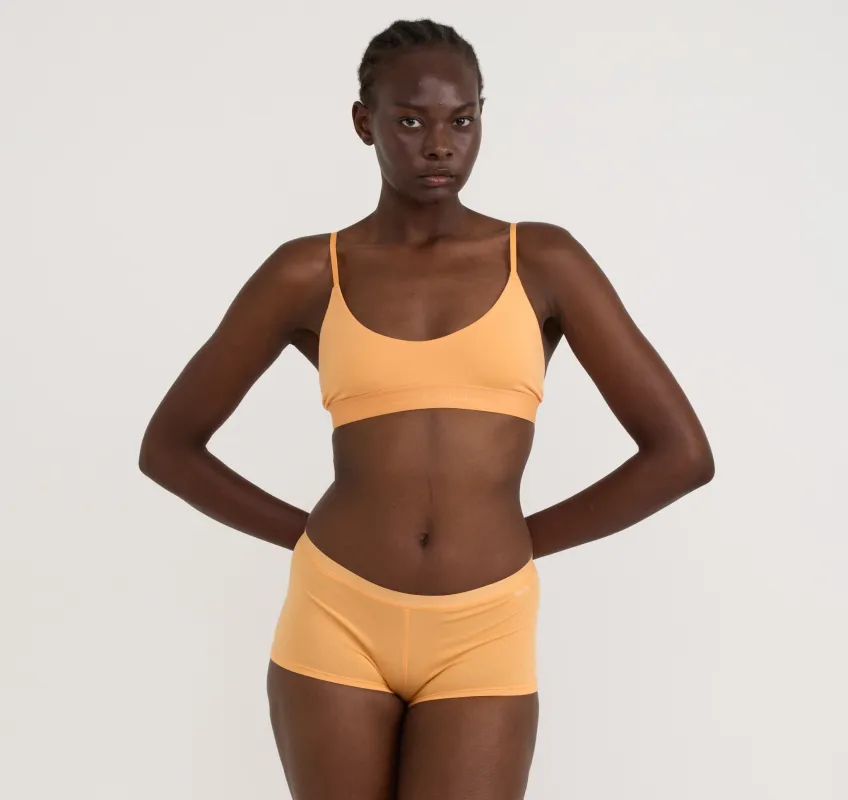 Core Open Back Scoop Bralette sold by Organic Basics