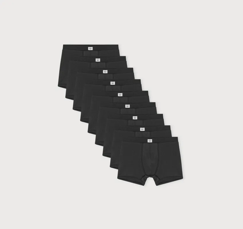 Core Icon Rib Trunks 9-Pack sold by Organic Basics