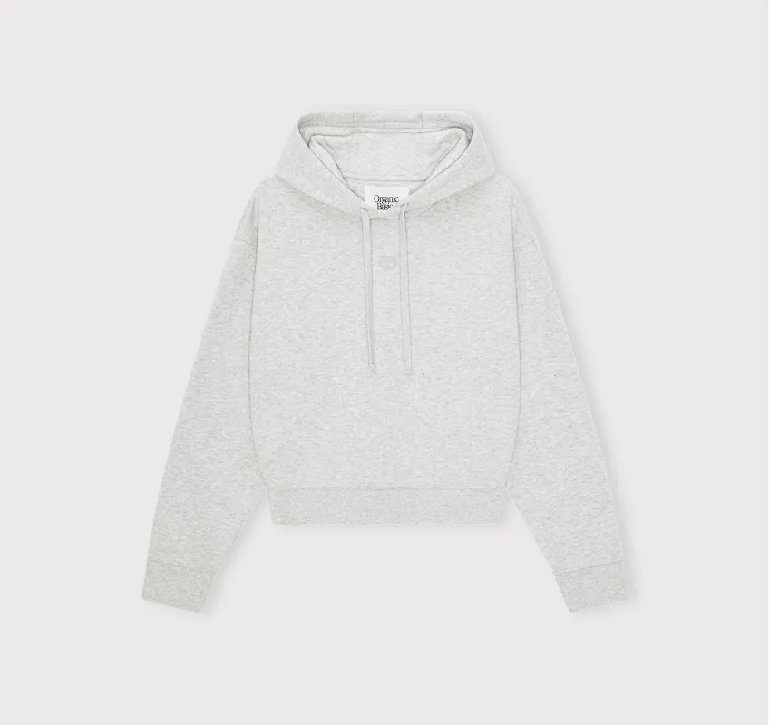 Weekend Crop Hoodie sold by Organic Basics