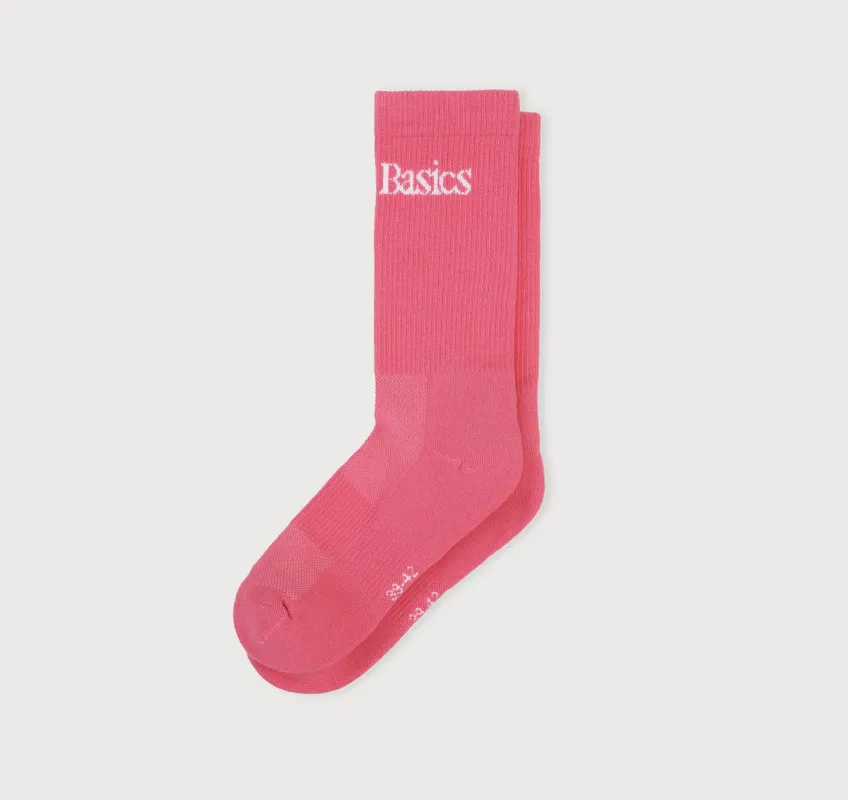 Core Logo Crew Socks 3-Pack sold by Organic Basics