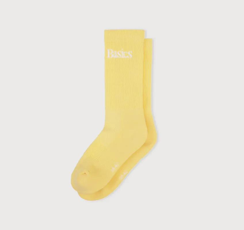 Core Logo Crew Socks 3-Pack sold by Organic Basics