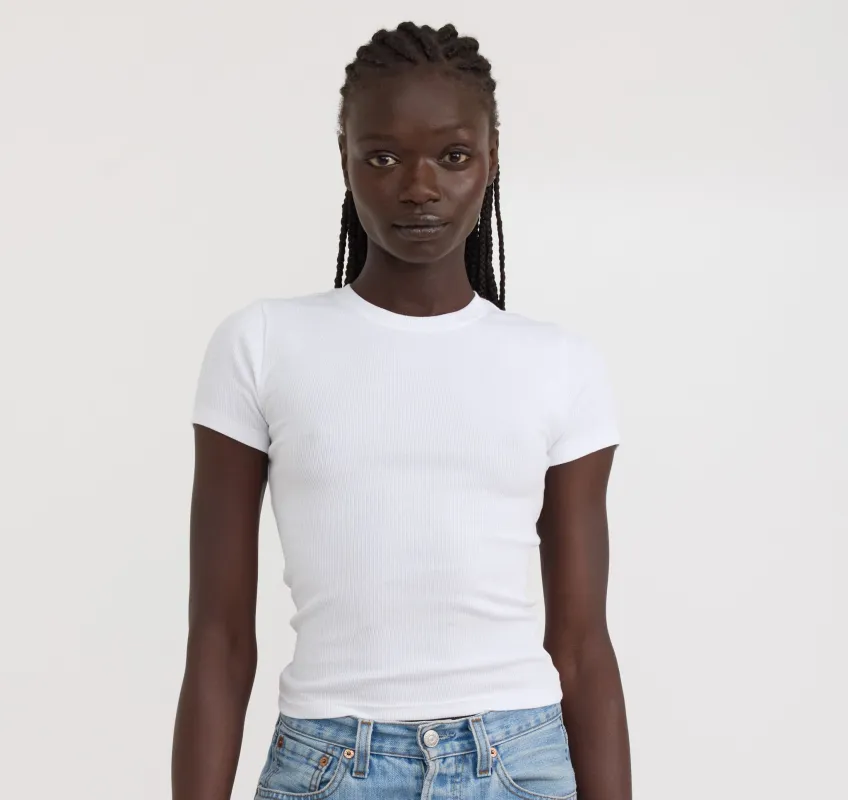 Core Rib Tee sold by Organic Basics