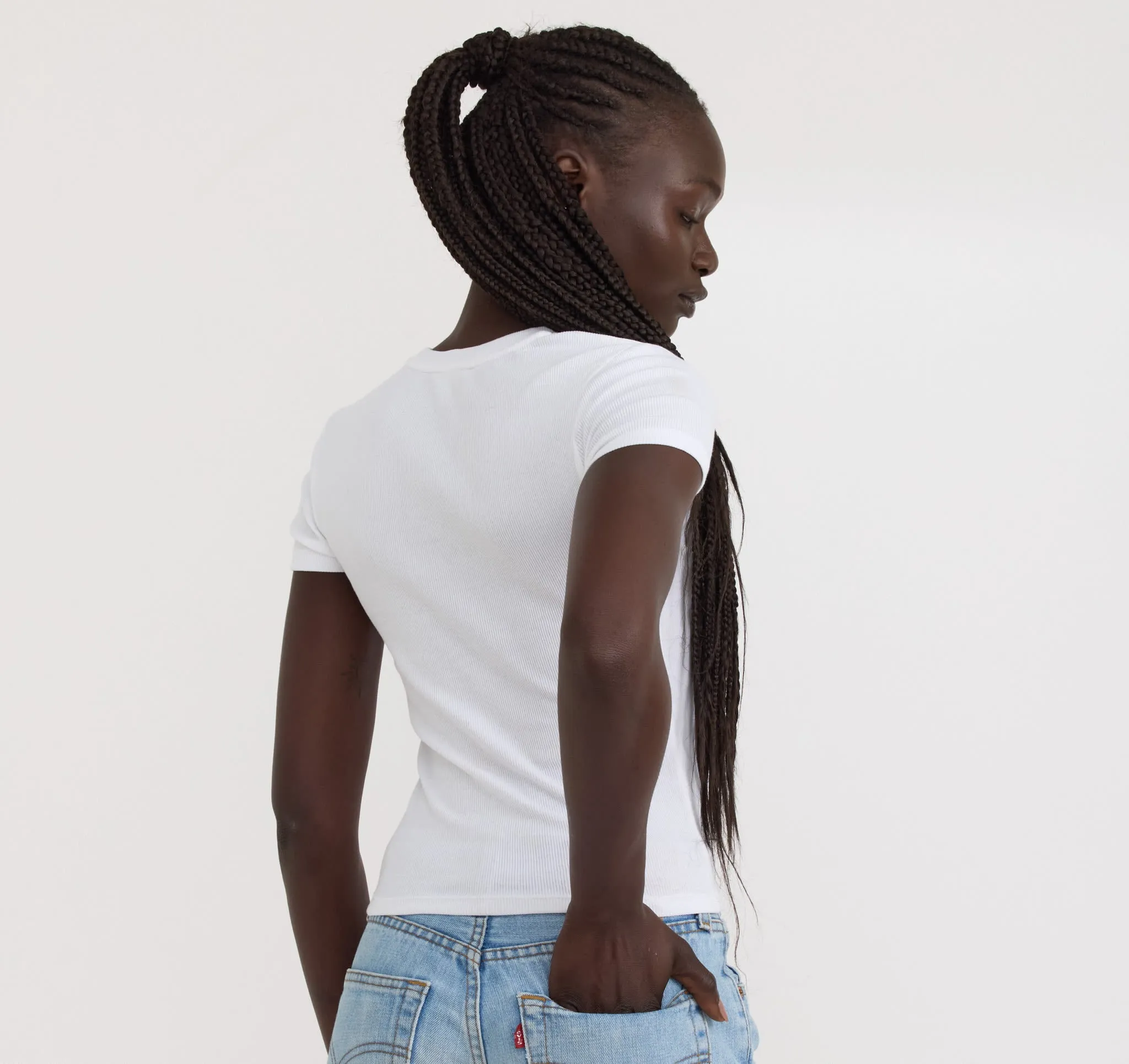 Core Rib Tee sold by Organic Basics product image thumbnail 2