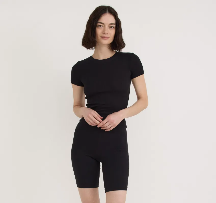 Core Rib Tee sold by Organic Basics