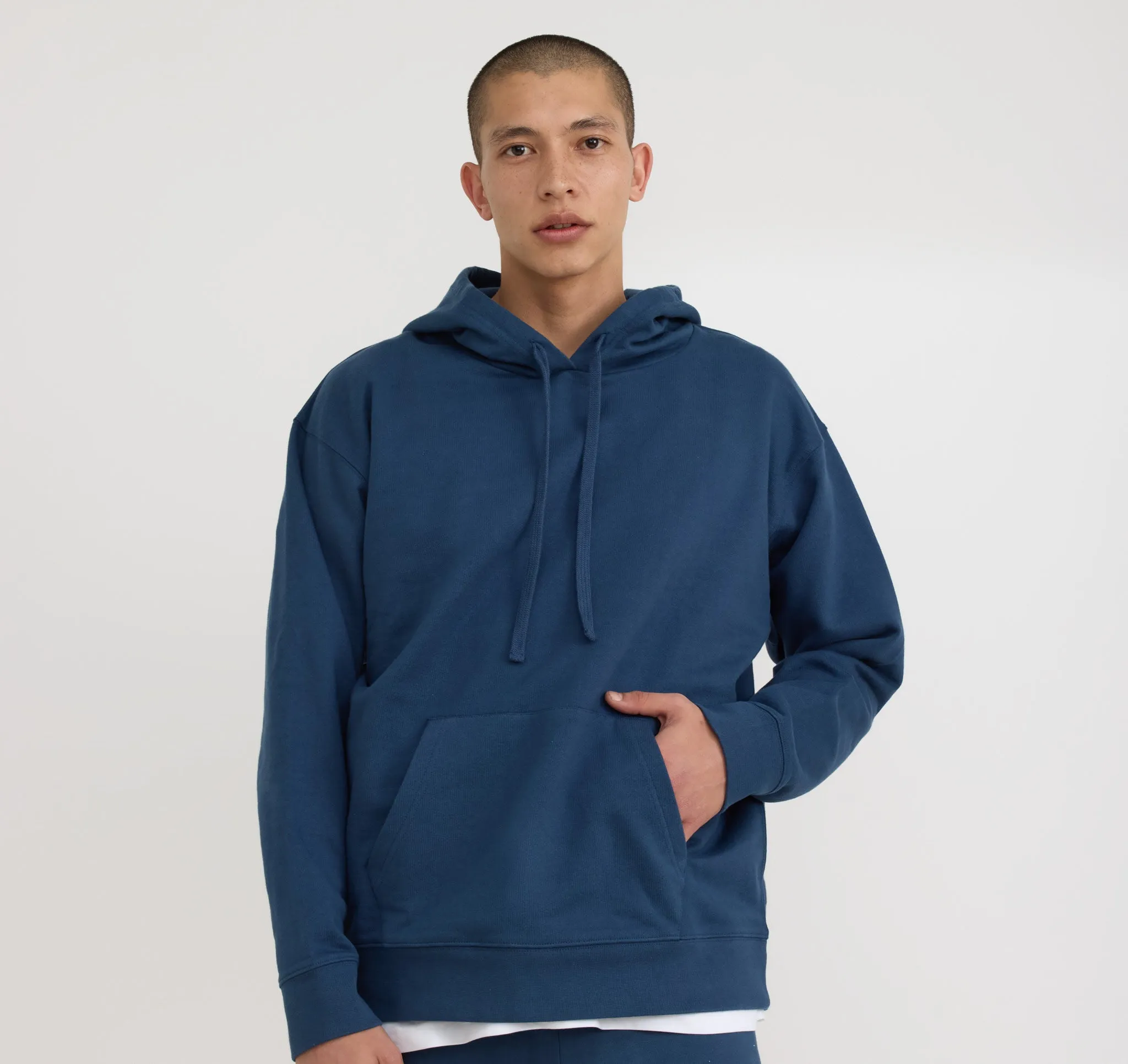 Weekend Boxy Fit Hoodie sold by Organic Basics product image thumbnail 3