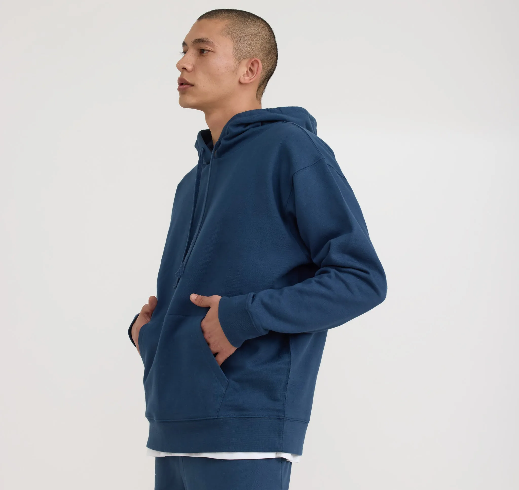 Weekend Boxy Fit Hoodie sold by Organic Basics product image thumbnail 2