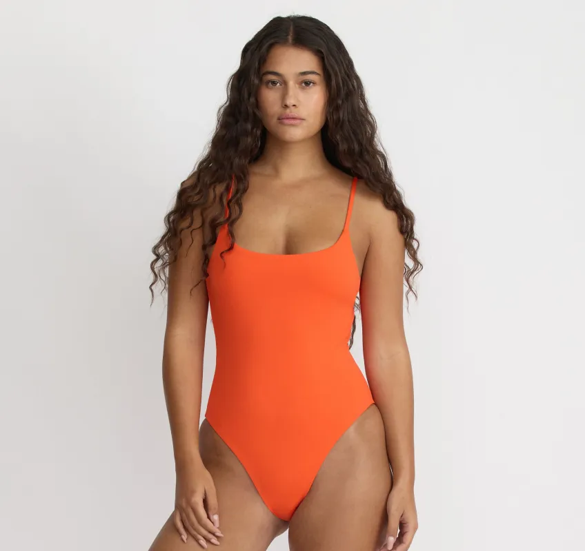 Swim Open Back One-Piece sold by Organic Basics