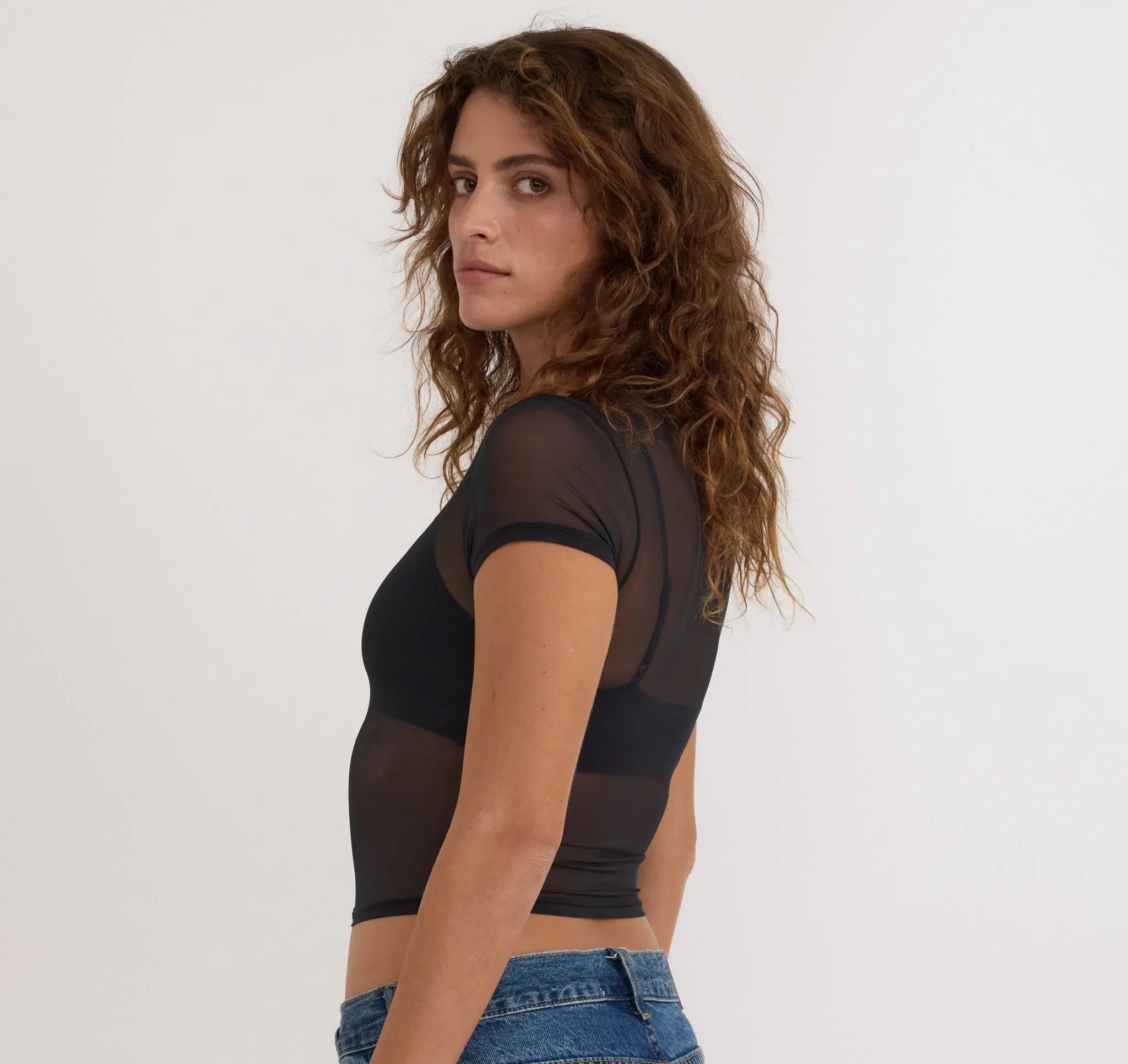 Mesh Tee sold by Organic Basics product image thumbnail 5