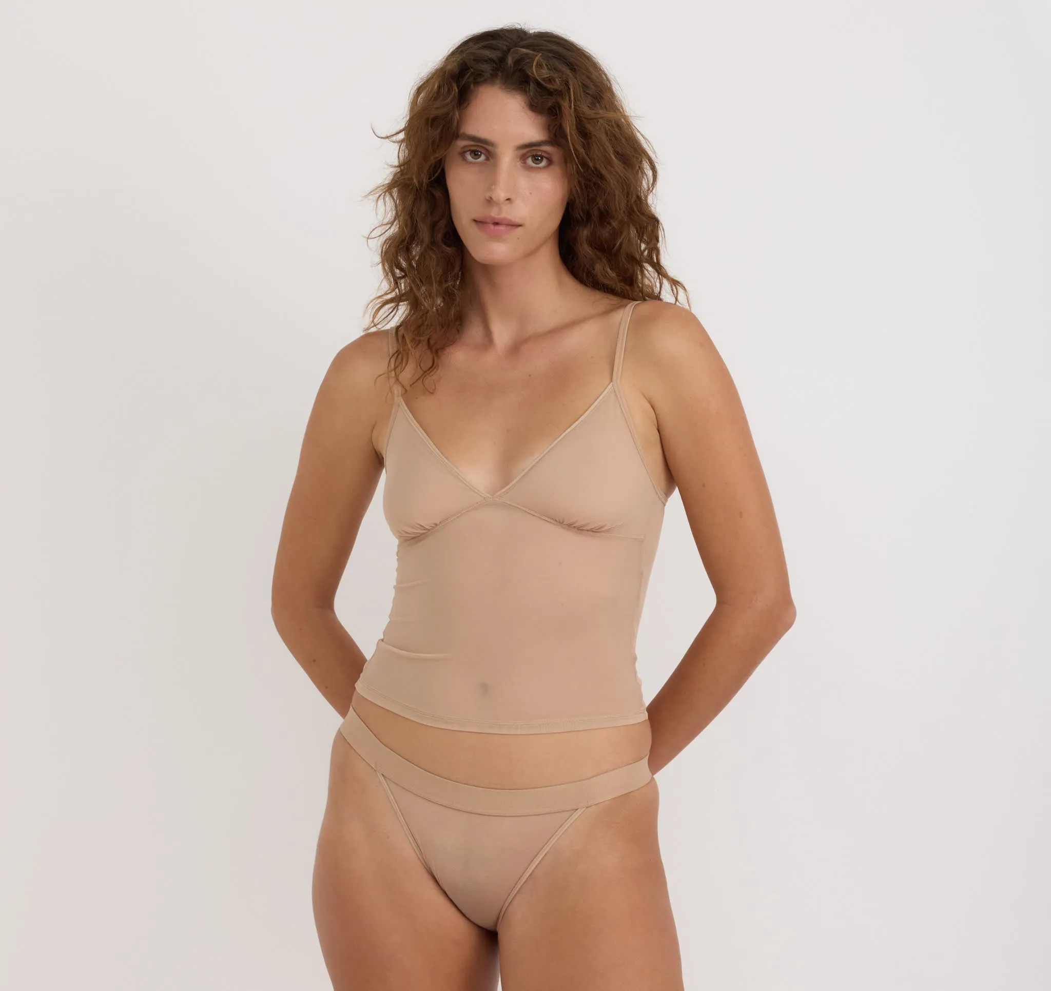 Mesh Cami sold by Organic Basics product image thumbnail 2