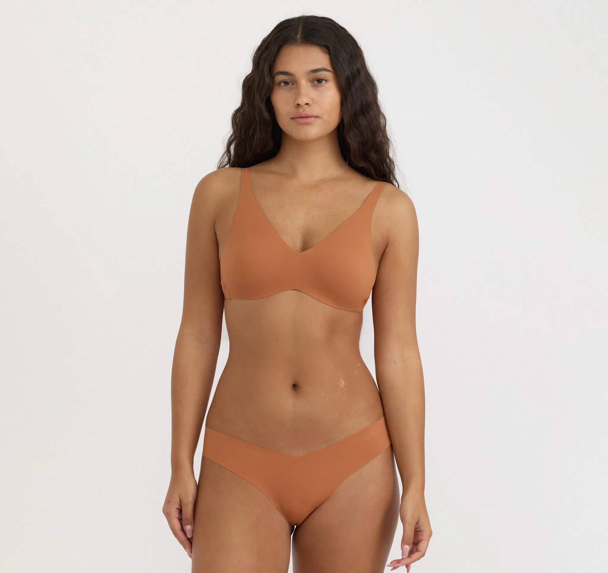 Bare Plunge Bralette sold by Organic Basics