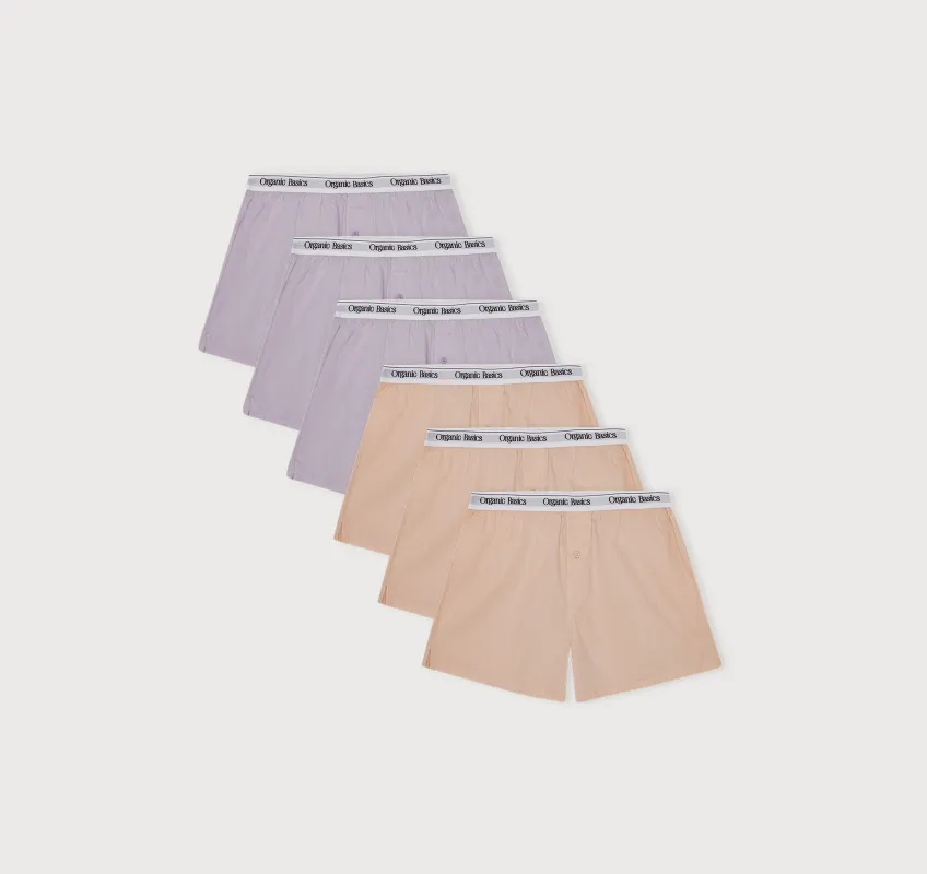 Easy Boxer Shorts 6-Pack sold by Organic Basics