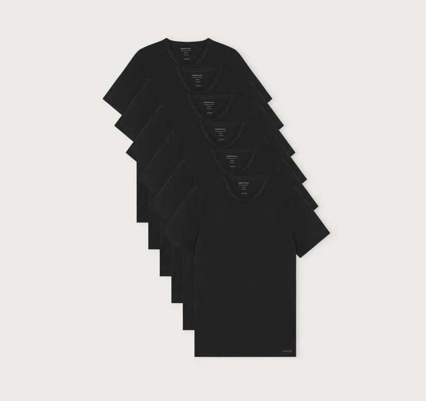 True Crewneck Tee 6-Pack sold by Organic Basics