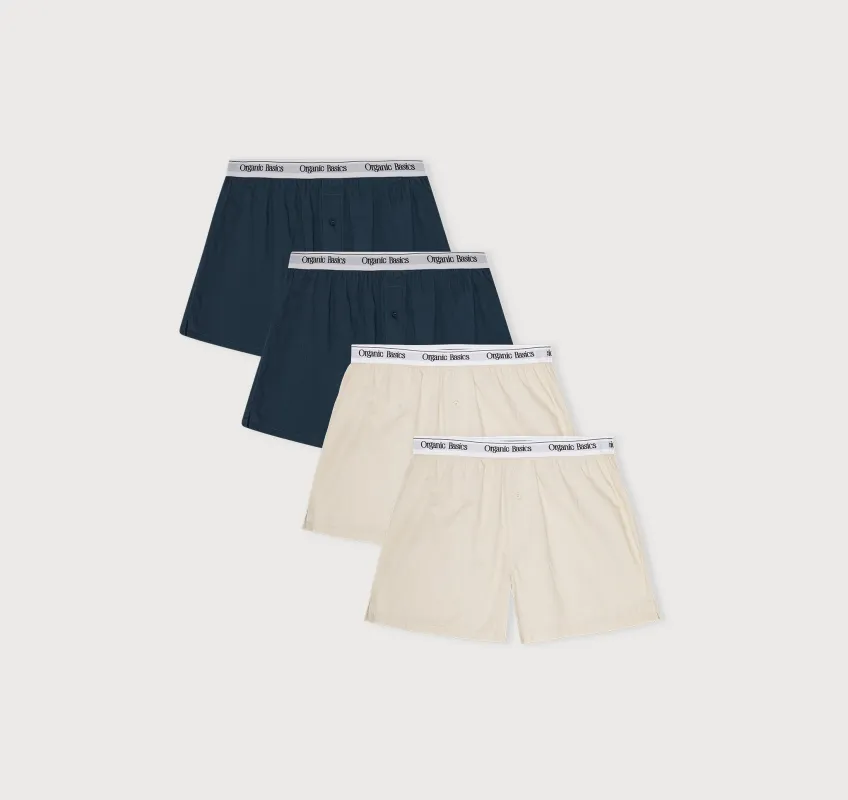 Easy Boxer Shorts 4-Pack sold by Organic Basics