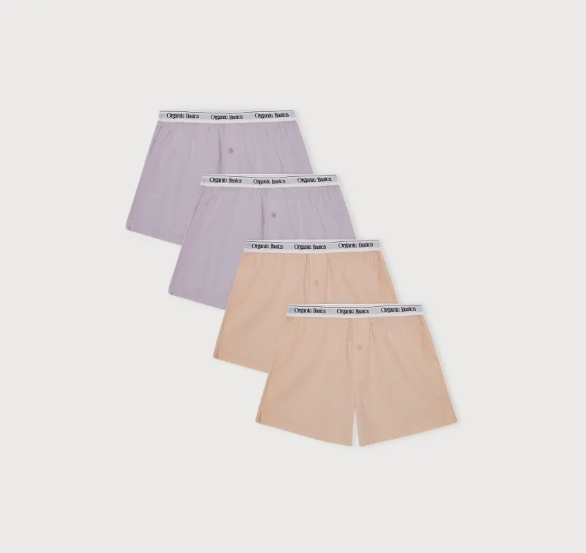 Easy Boxer Shorts 4-Pack sold by Organic Basics