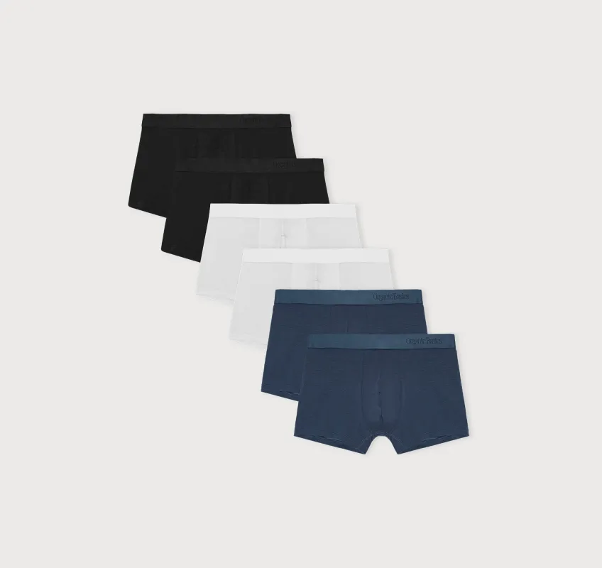 Premium Trunks 6-Pack sold by Organic Basics