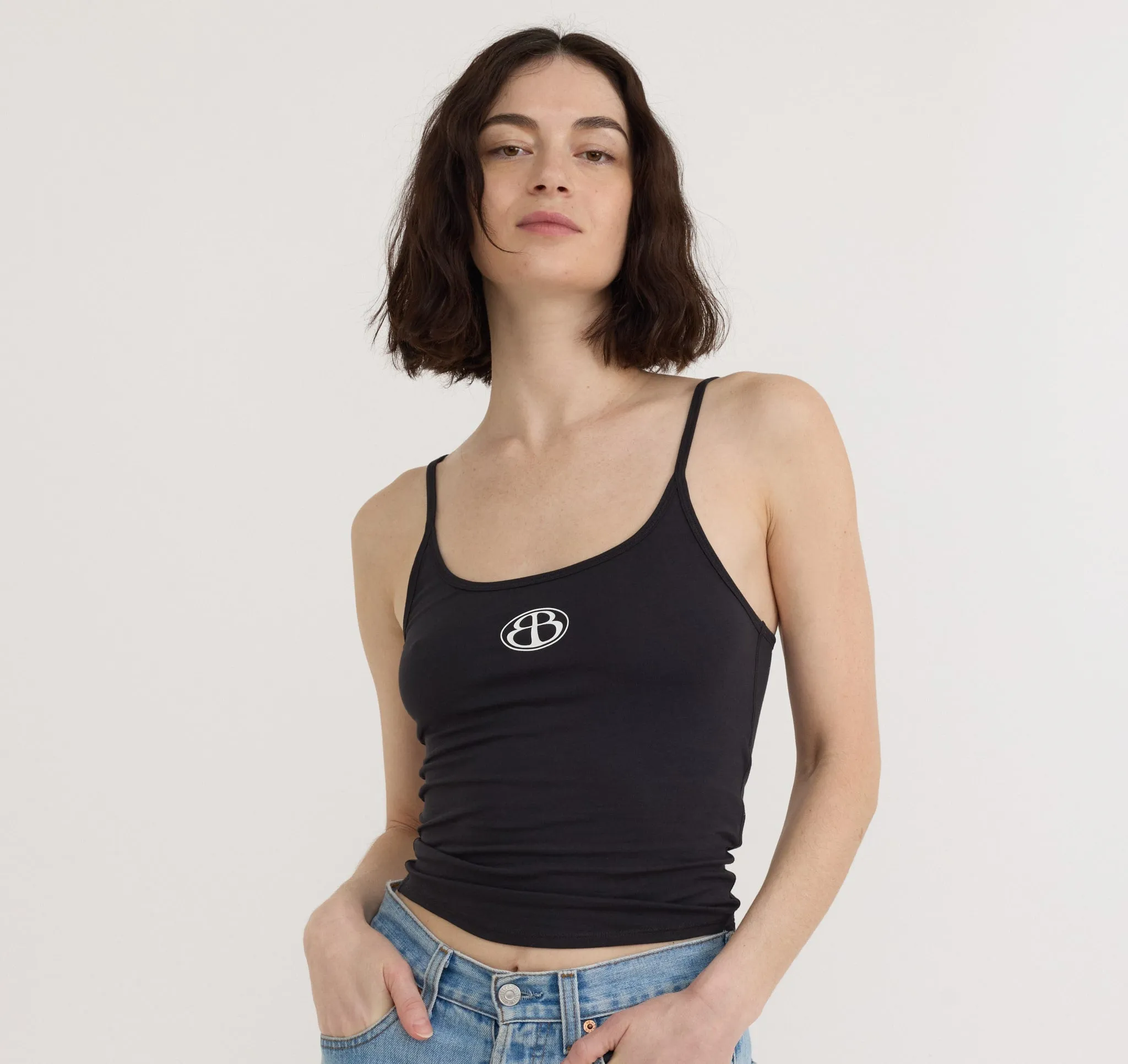 Core Butterfly Singlet sold by Organic Basics