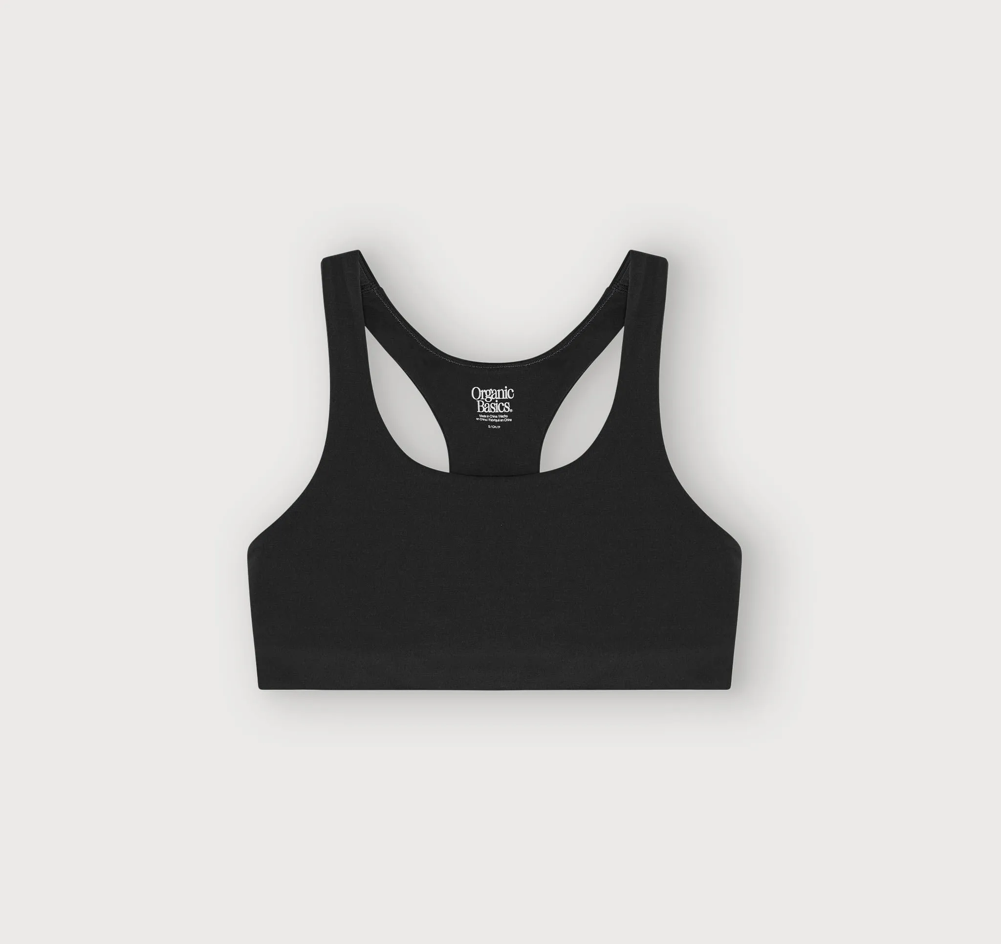 Active Racer Back Bra sold by Organic Basics
