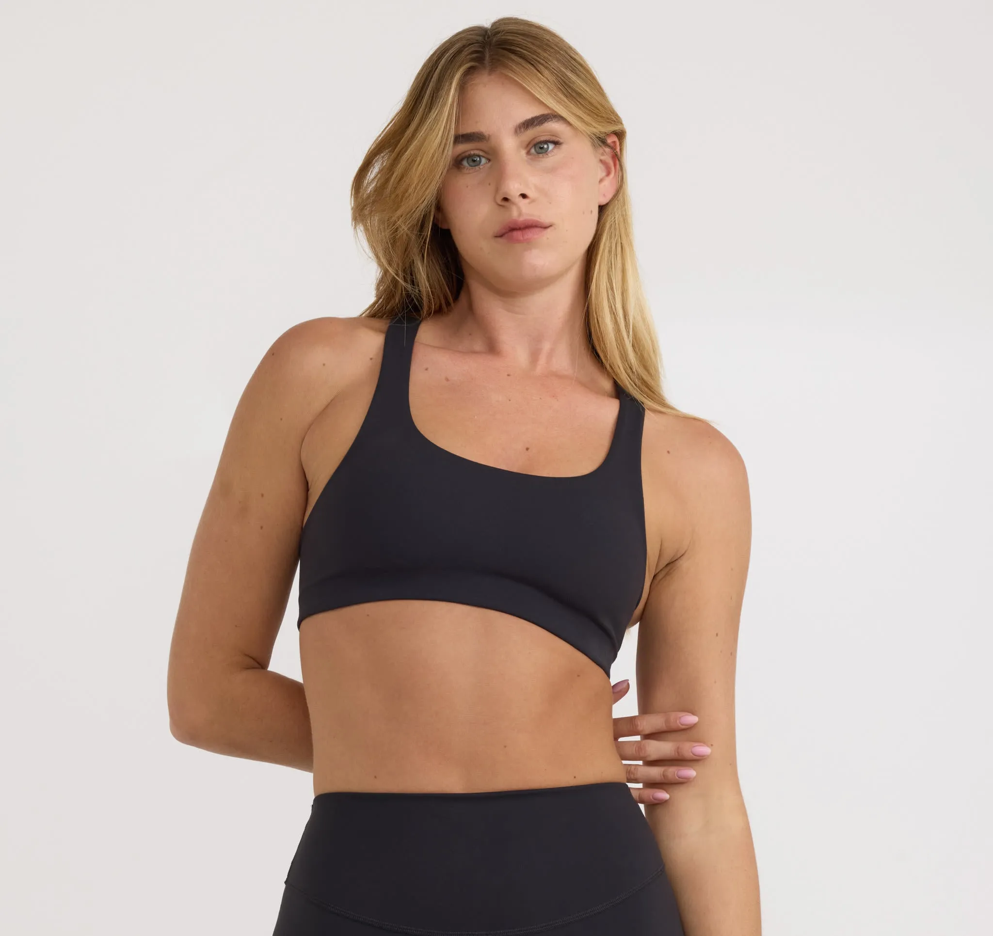 Active Racer Back Bra sold by Organic Basics product image thumbnail 2