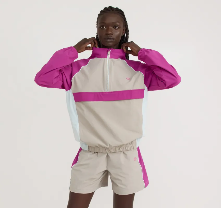 Track Half Zip Jacket made by Organic Basics