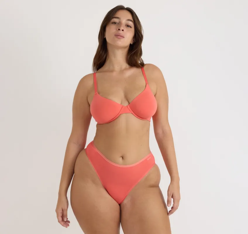Core Unlined Demi Bra sold by Organic Basics