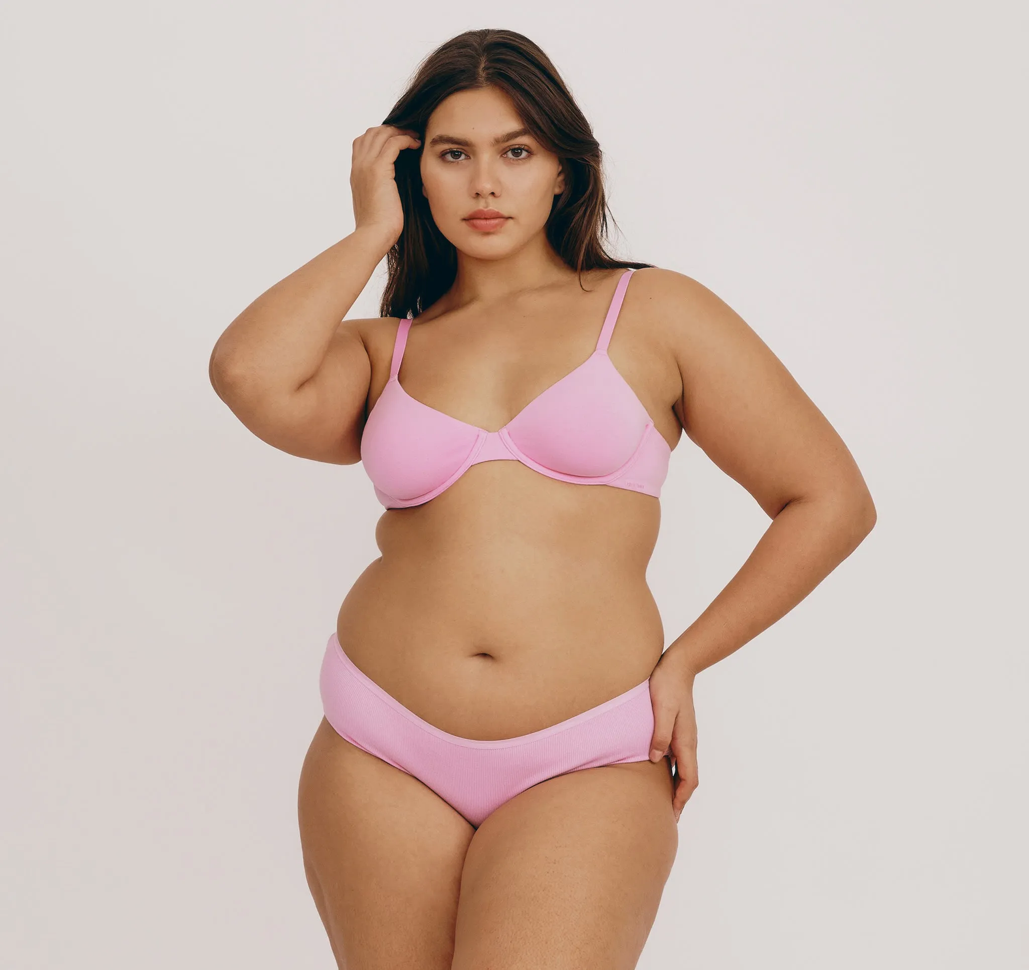 Core Unlined Demi Bra sold by Organic Basics