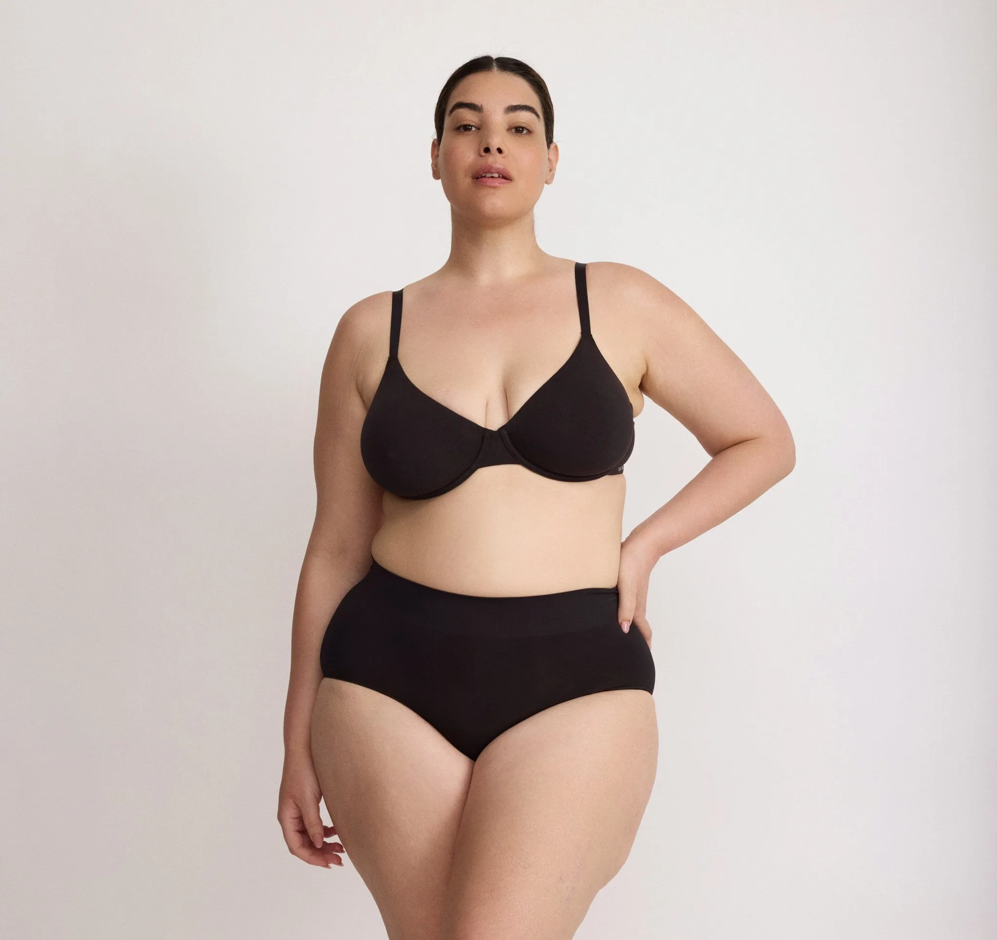 Core Unlined Demi Bra sold by Organic Basics