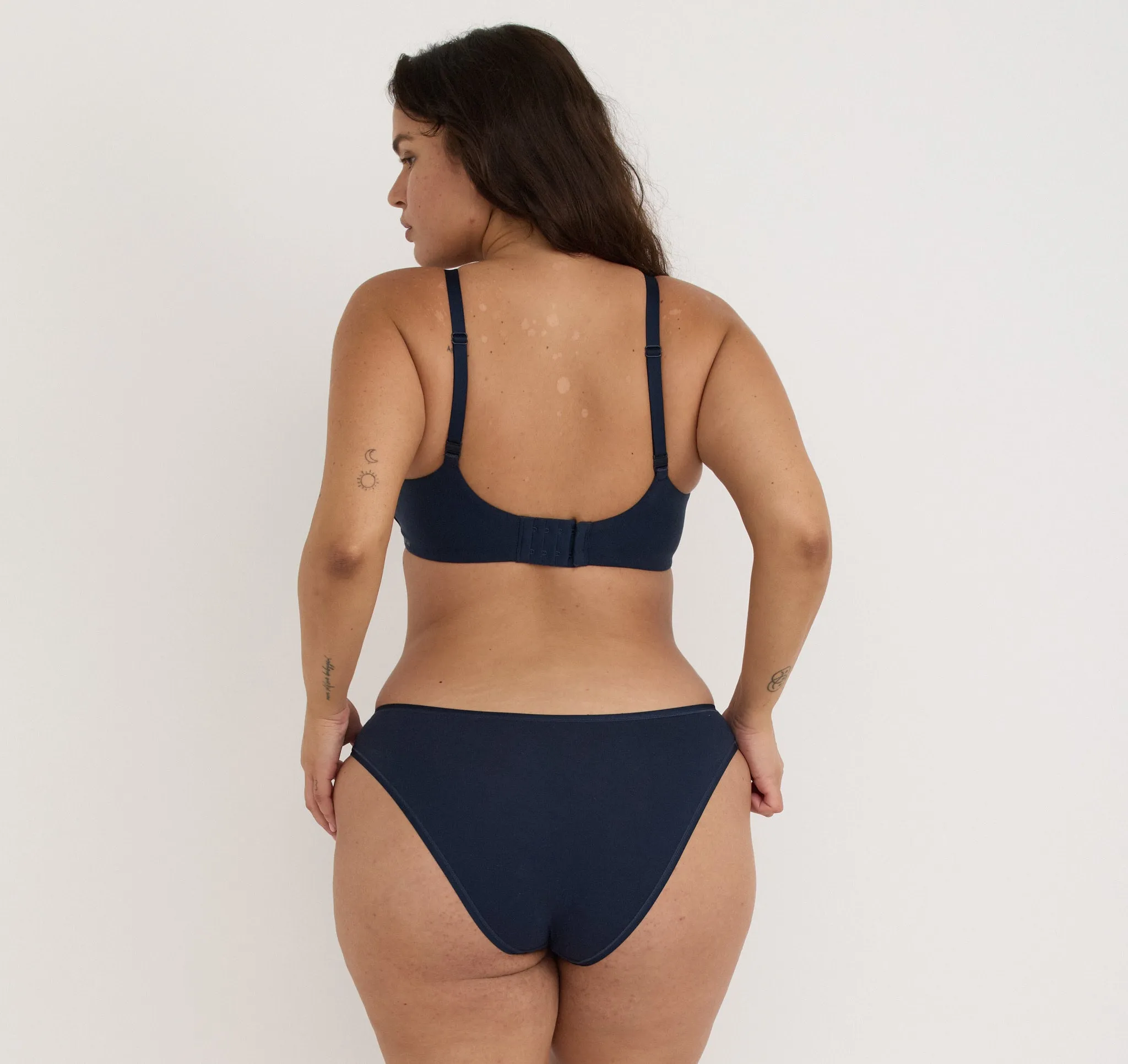 Core Wireless Plunge Bra sold by Organic Basics