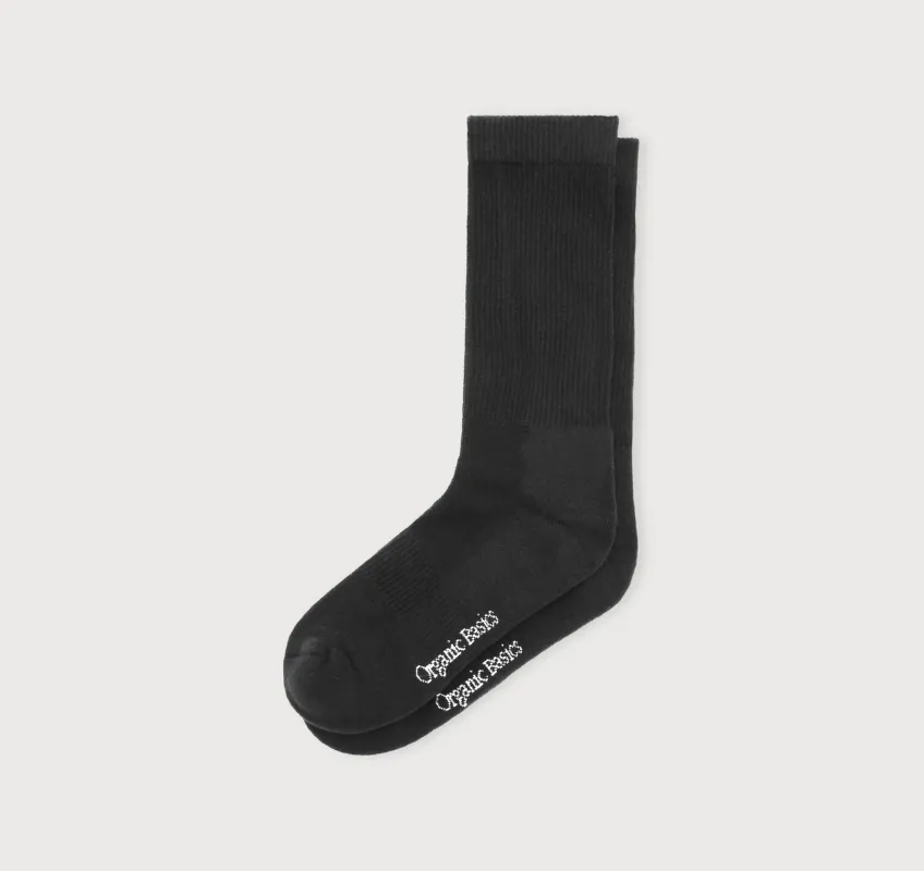 Core Tennis Crew Socks 3-pack made by Organic Basics