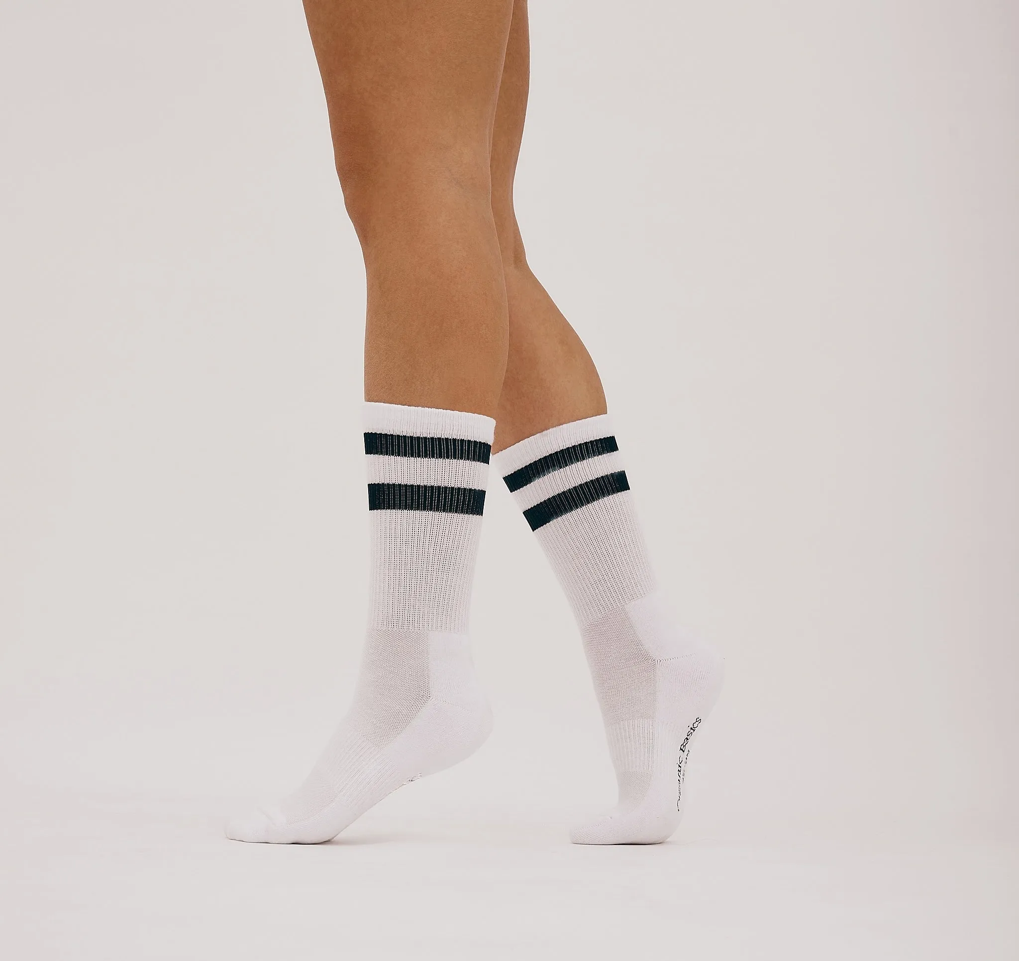Core Stripe Crew Socks 3-pack sold by Organic Basics product image thumbnail 4