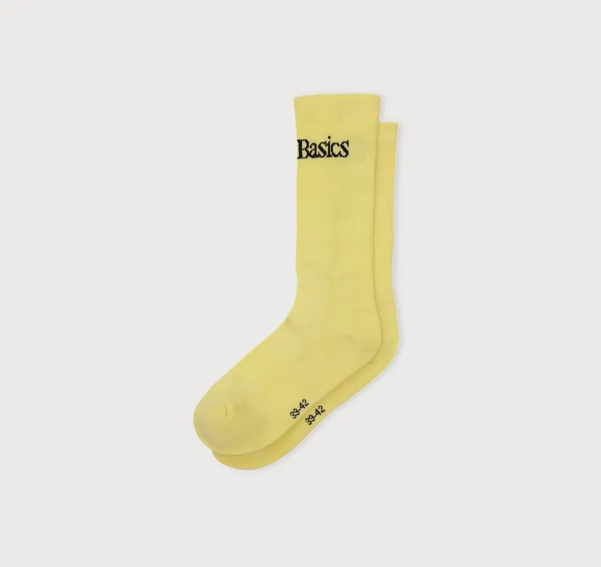 Core Logo Crew Socks 3-Pack made by Organic Basics