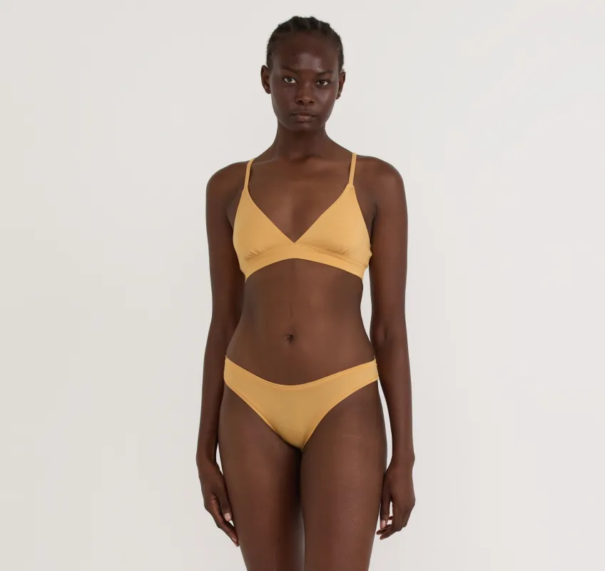 Soft Touch Veil Triangle Bralette sold by Organic Basics