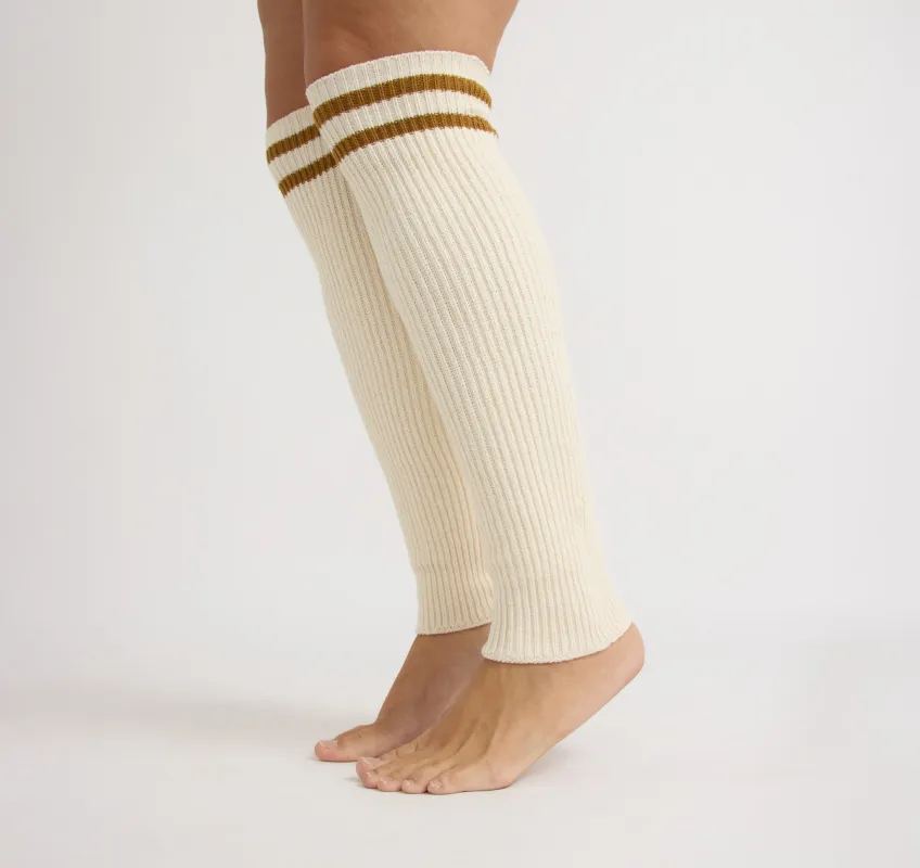 Soft Knit Rib Leg Warmer sold by Organic Basics