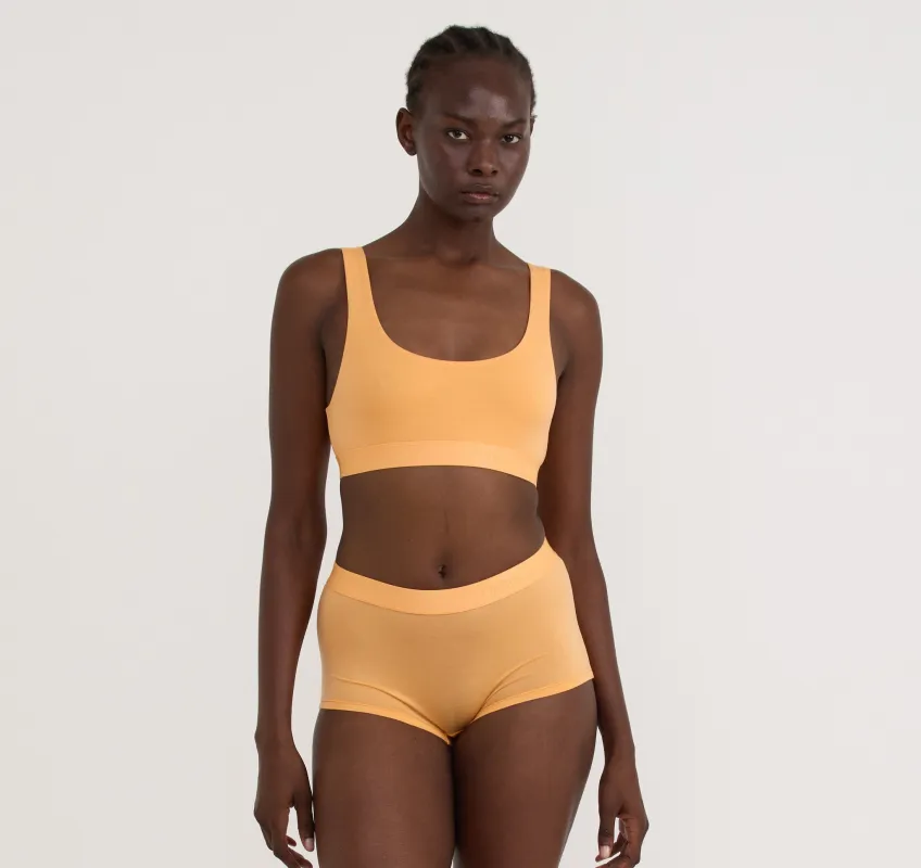 Soft Touch Scoop Neck Bralette sold by Organic Basics