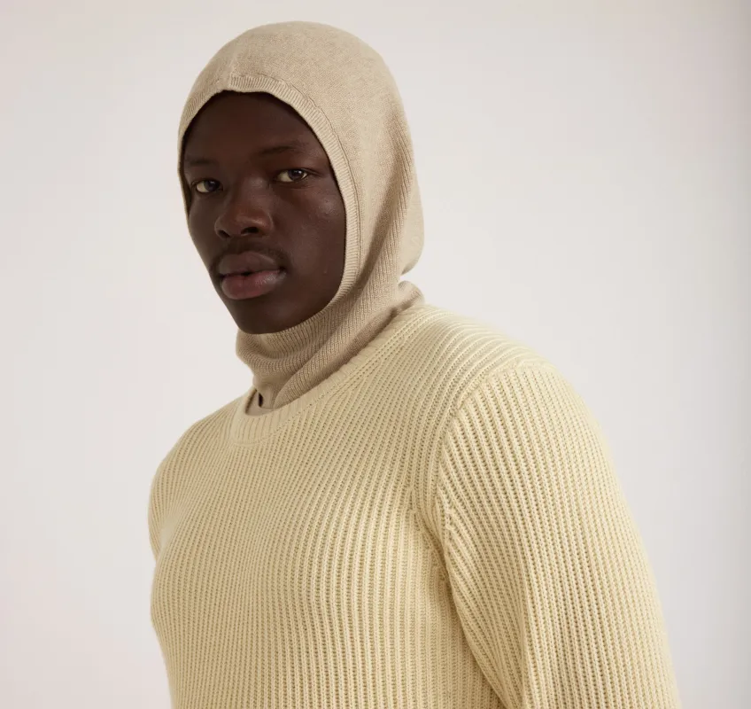 Soft Knit Balaclava sold by Organic Basics