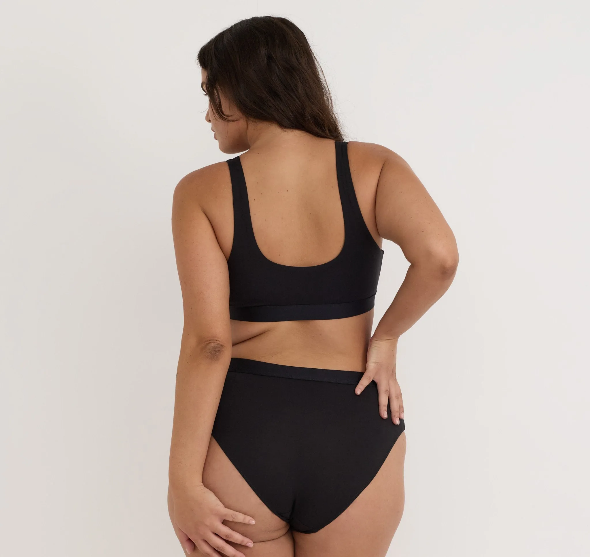 Soft Touch Scoop Neck Bralette sold by Organic Basics product image thumbnail 2