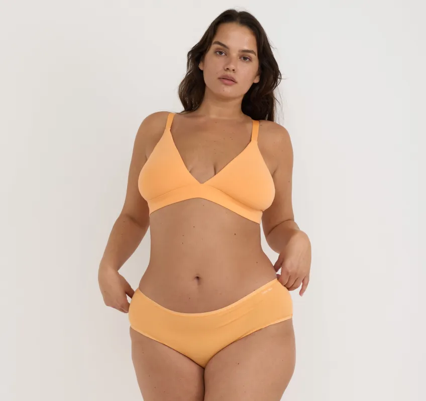 Core Triangle Bralette sold by Organic Basics