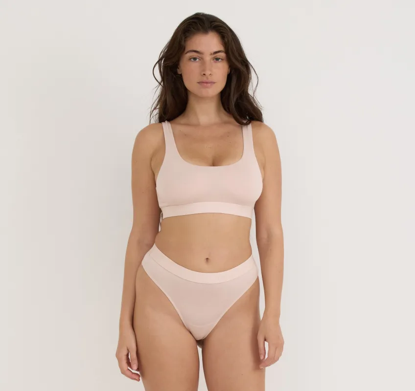 Soft Touch Thong sold by Organic Basics